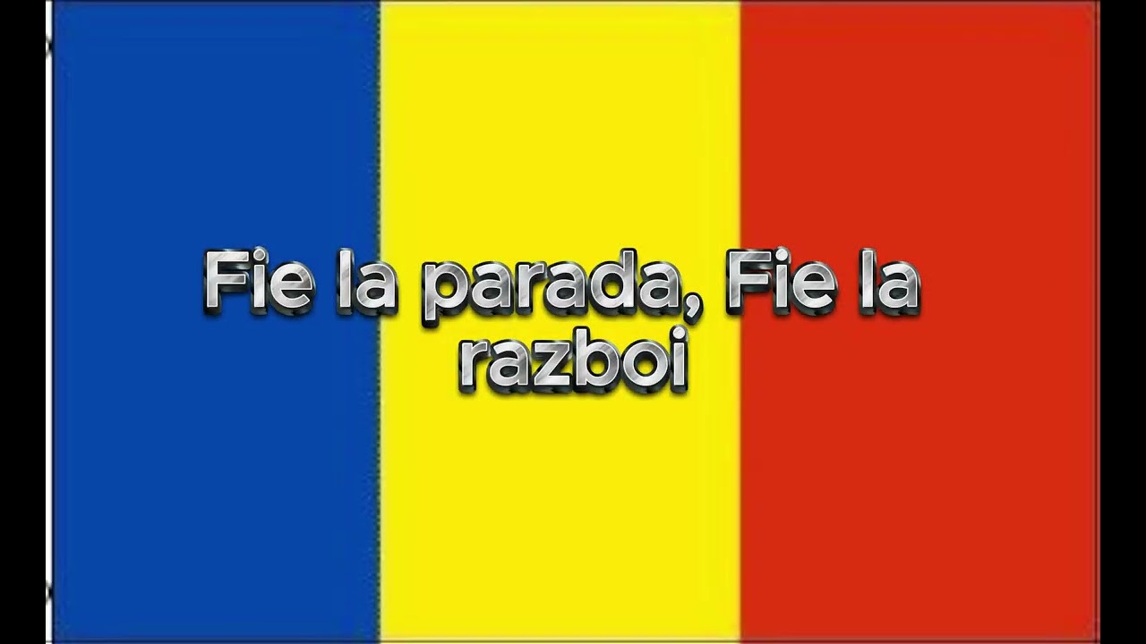 Romanian march with romanian lyrics