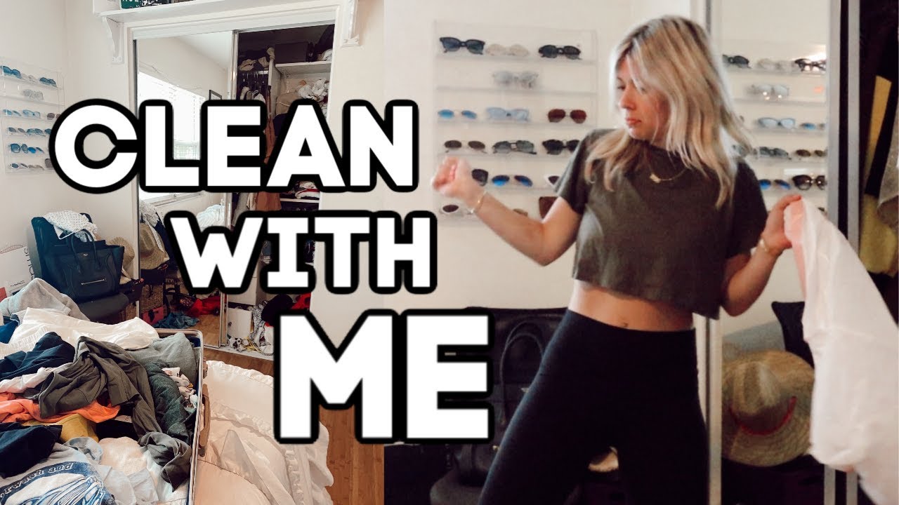 CLEAN WITH ME | spring cleaning PART ONE (closet organization + more)