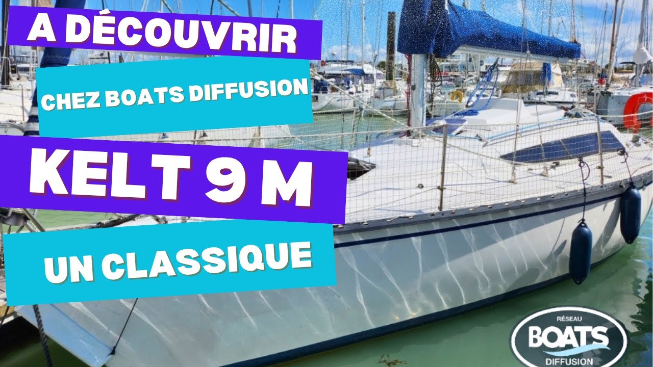 Le Kelt 9 M dériveur est un voilier abordable a la qualité reconnue