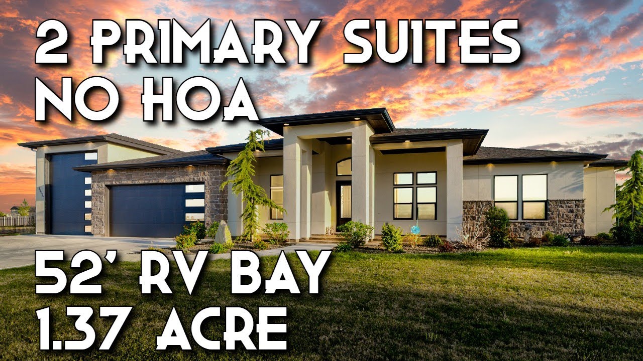 Acreage. Luxury. No HOA. This Nampa Home is Next Level!