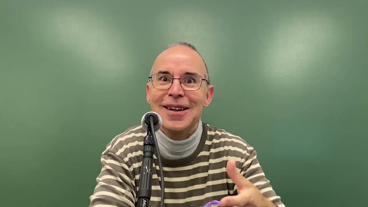 joaquín martínez sánchez en la clase de lingüística aplicada