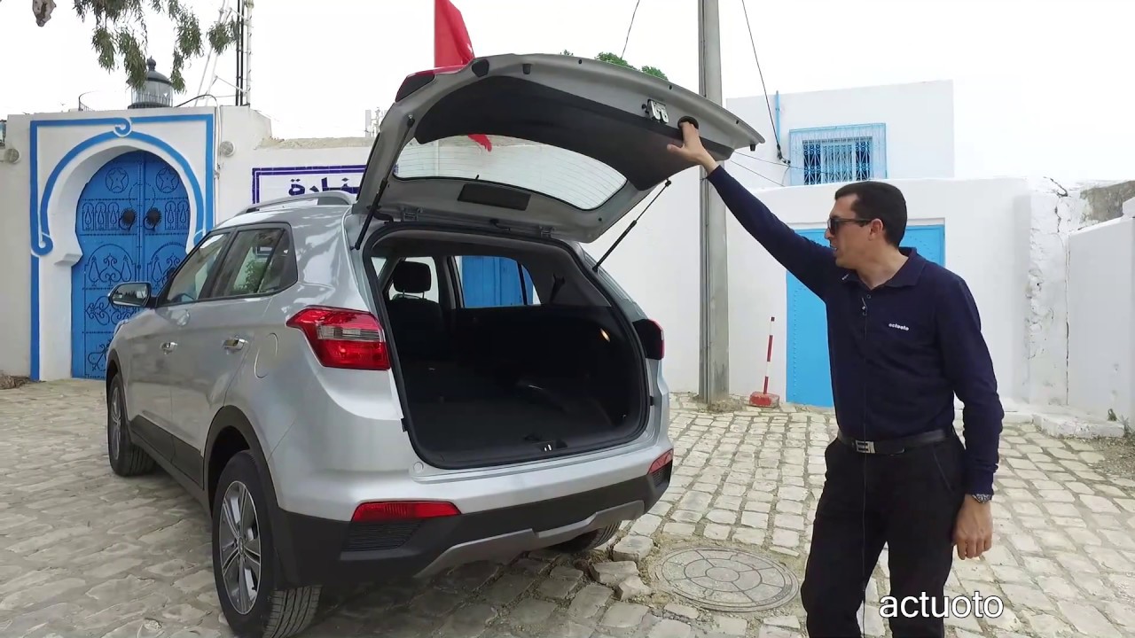 Actuoto: Hyundai Creta, le suv en pleine forme. L'interieur (2/3) هيونداي كريتا في تونس