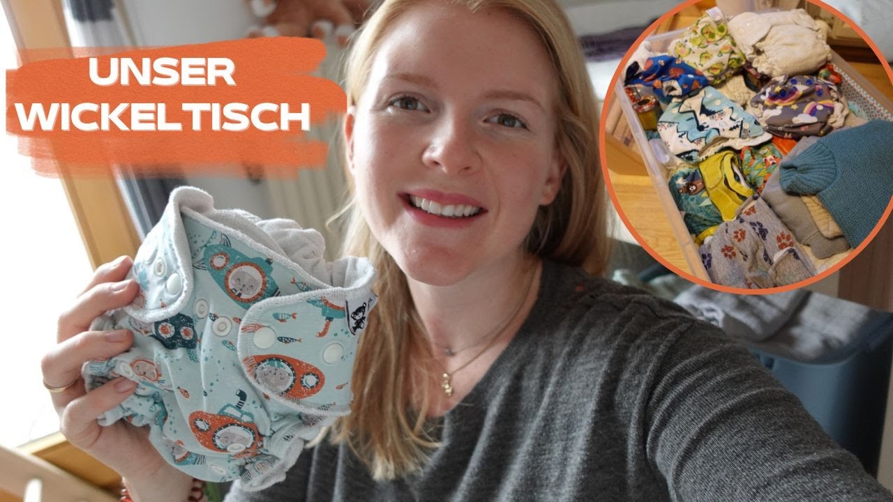 Unser Wickeltisch I Babyupdate I Stoffwindeln I Gesund und Kind