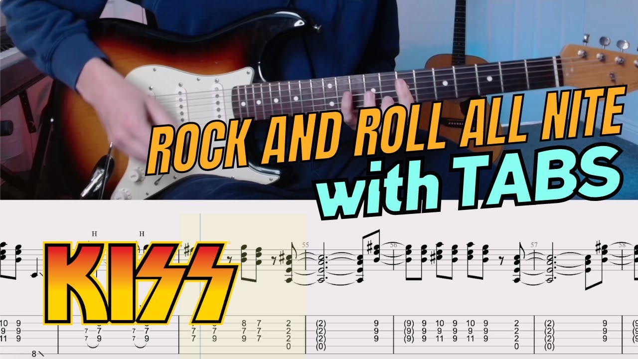 Rock And Roll All Nite by KISS Guitar Cover with TABS