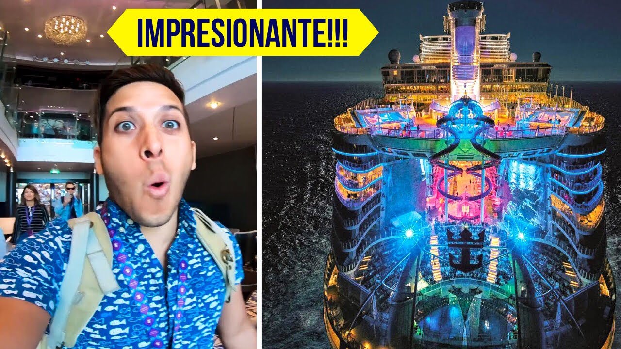 Así es el CRUCERO MÁS GRANDE DEL MUNDO! | Alex Tienda ✈️