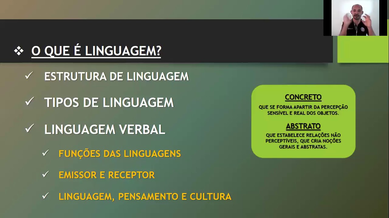 FILOSOFIA - LINGUAGEM E PENSAMENTO