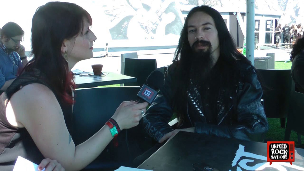 Off Stage with Frost de SATYRICON au Hellfest 2018