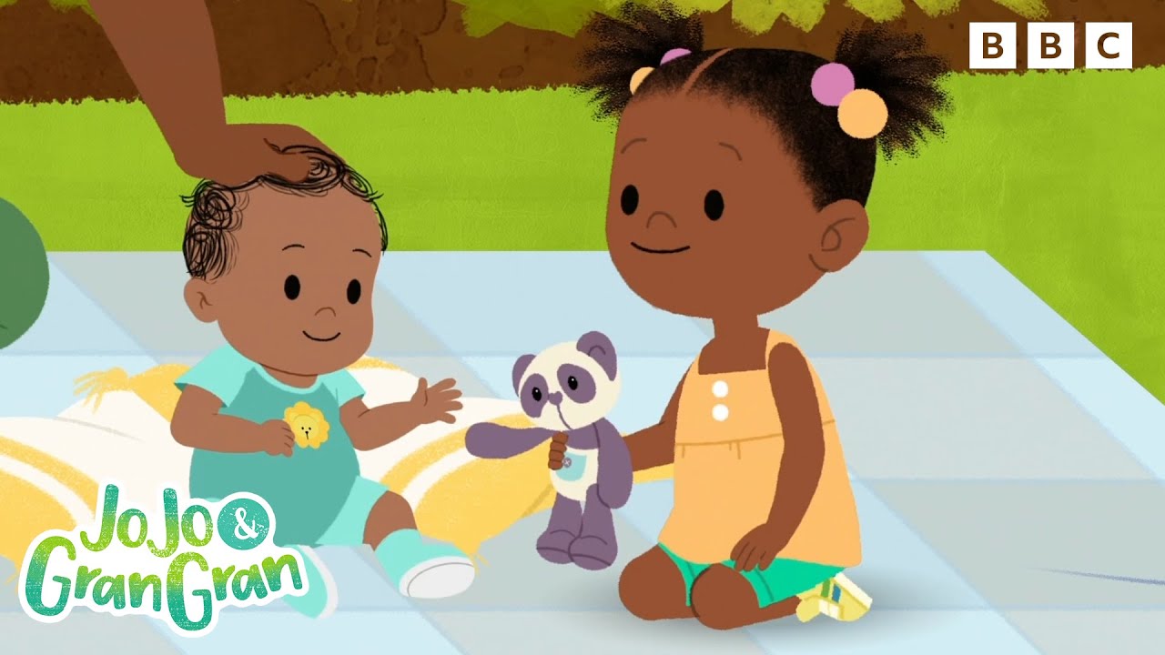 JoJo Meets Baby Akeel | It's Time to Meet a New Baby | JoJo and Gran Gran Official