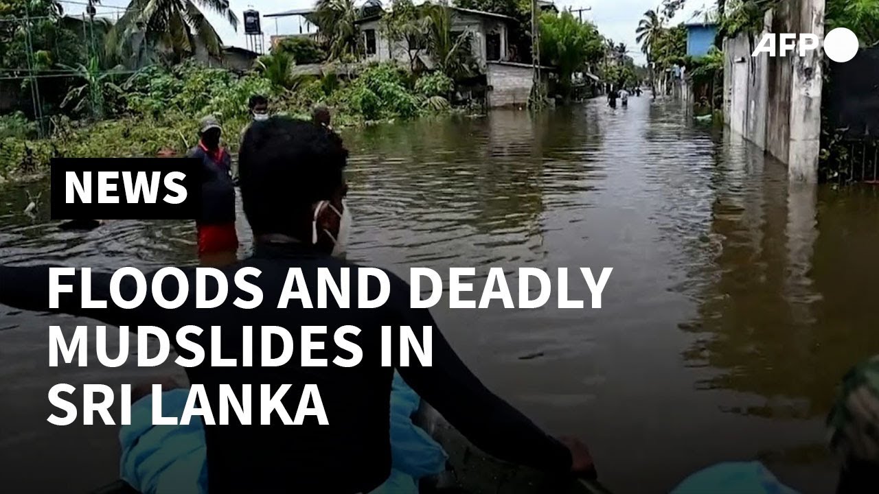 Monsoon rains flood Sri Lanka, trigger deadly mudslides | AFP