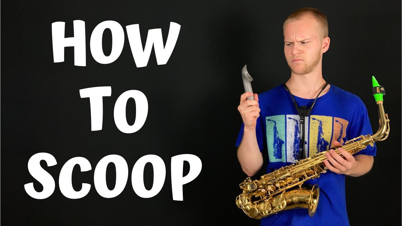 How to scoop notes on saxophone!