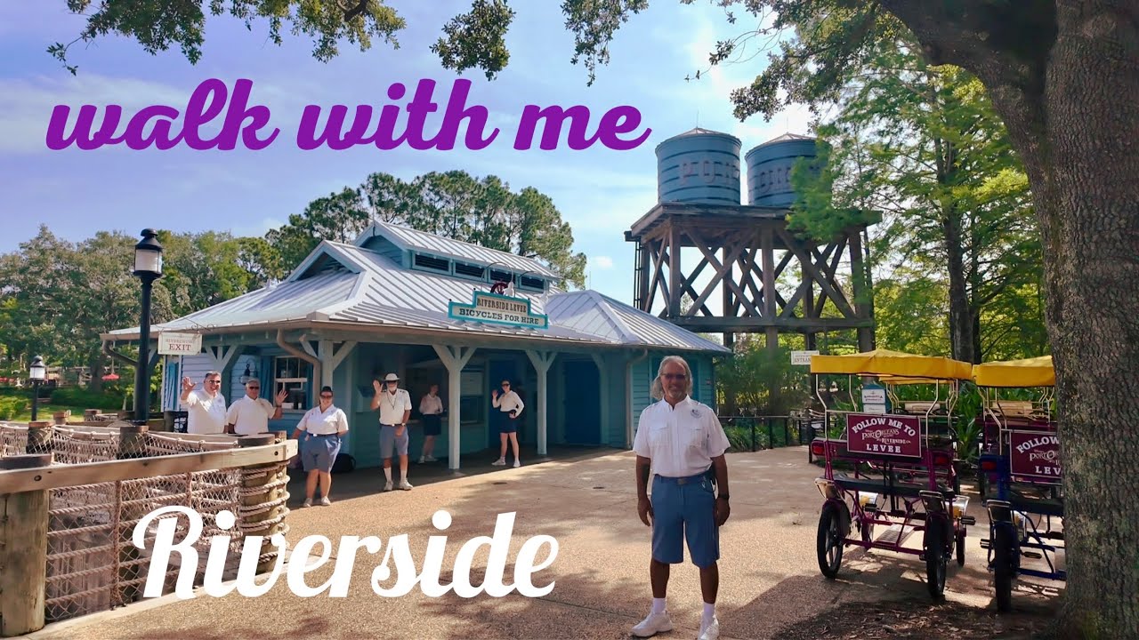 Walk W/Me~ Early Morning Stroll Through The Gorgeous Trees Of Port Orleans Riverside
