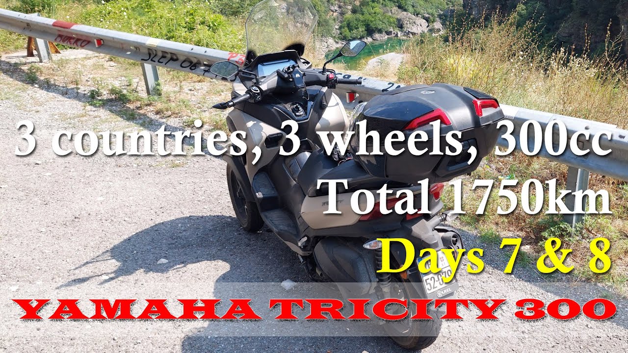 Yamaha Tricity 300 - Short Summer Adventure - Days 7-8