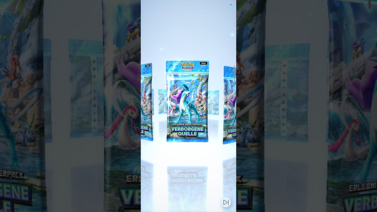 6 #pokemon in a #pack of #suicune in #pokemontcgp as #daily #packopening