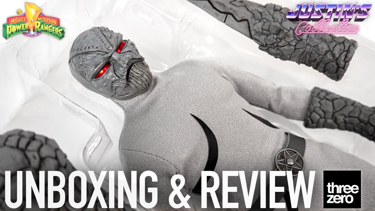 Mighty Morphin Power Rangers Putty Patroller Threezero 1/6 Scale Figure Unboxing & Review