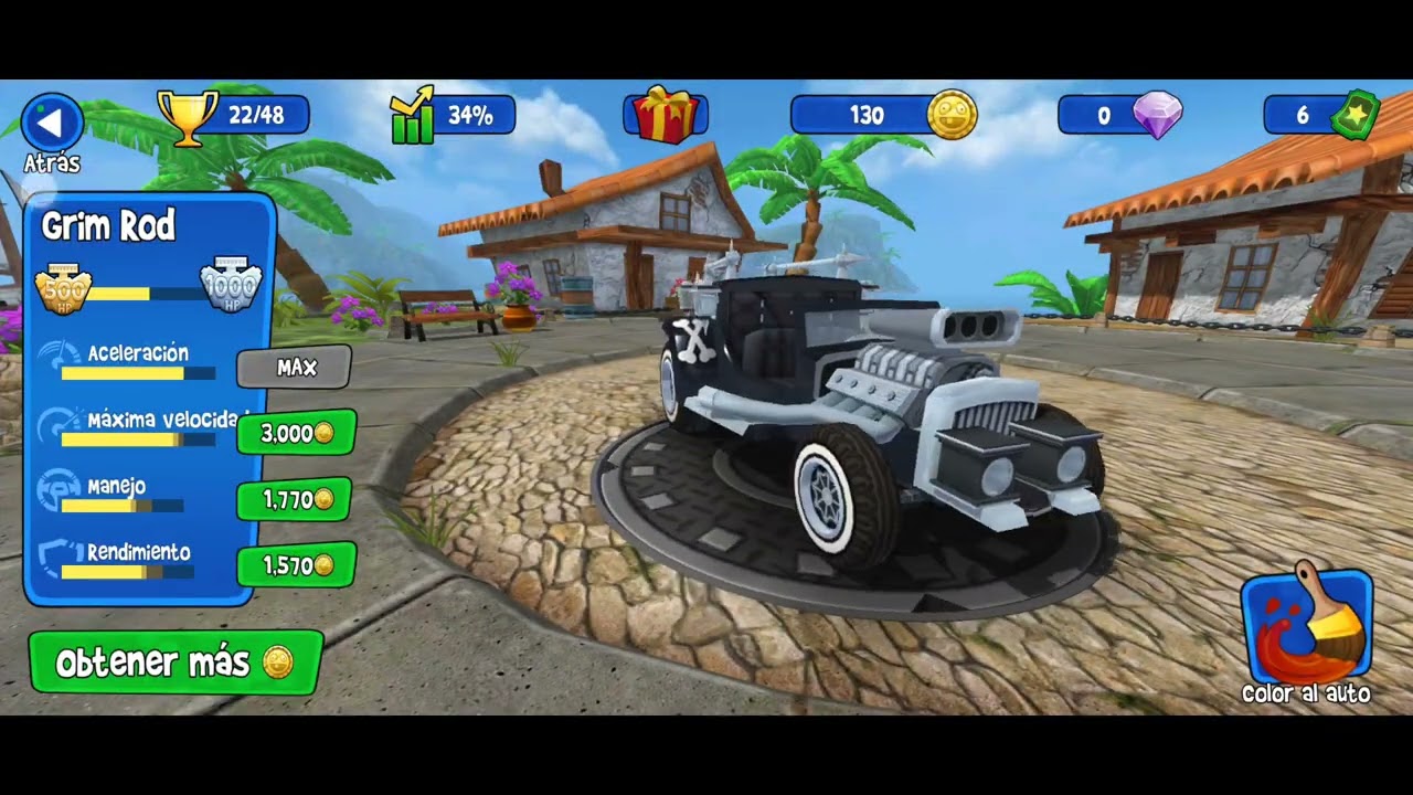Me enfrenté a un jefe de beach buggy Racing