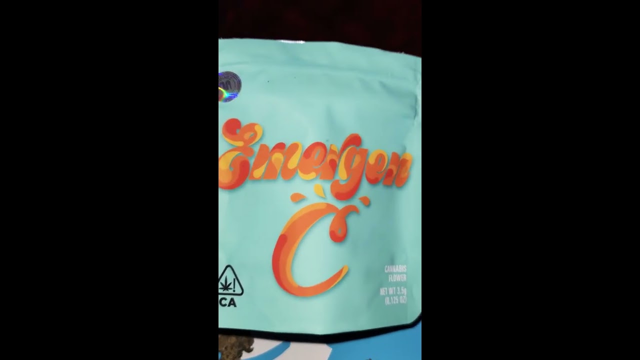 🍊🍊🍊EMERGEN C MINNTZ COOKIES CALOB FLOWER STRAIN 🍊🍊🍊