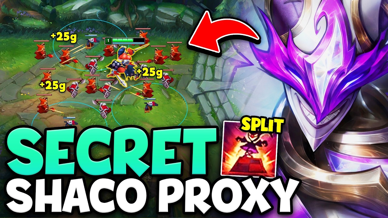 I CREATED A GENIUS PROXY AP SHACO STRATEGY! (THE ULTIMATE DISTRACTION)