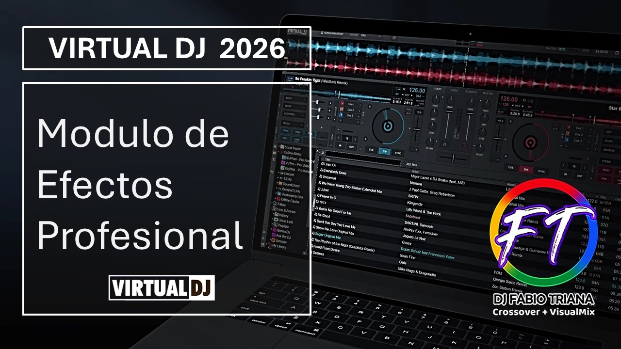 VirtualDj 2026 | Modulo de efectos | @VirtualDJ @Dj Fabio Triana