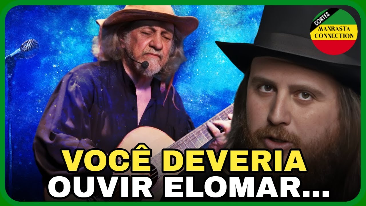 RASTA EXPLICA POR QUE ELOMAR FIGUEIRA MELLO É EXTRAORDINÁRIO | Caravelas Podcast