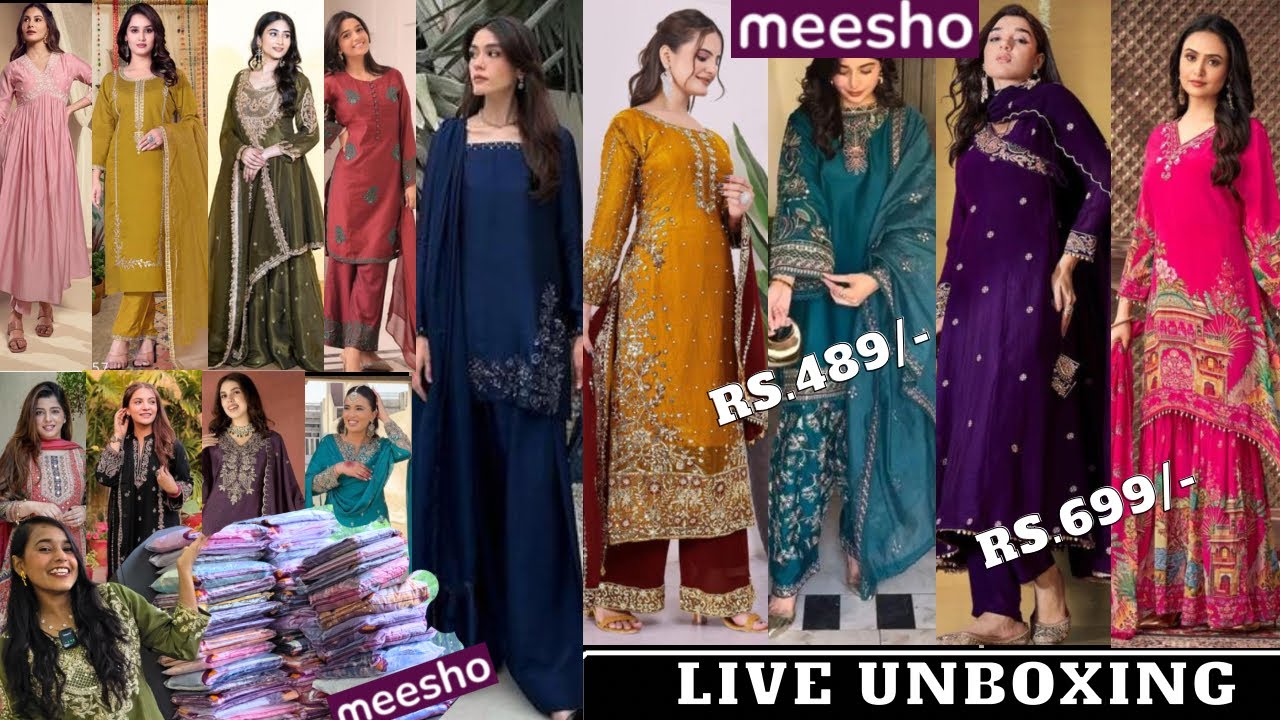 🥰❤️||MEESHO HAUL|| Meesho Trendy Huge Suit Haul || Under Rs./- || 👗Viral Suit Set From Meesho