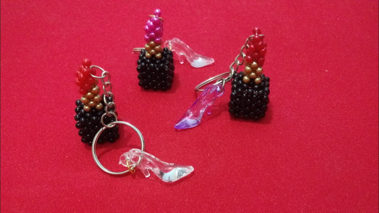 Batom de pérolas para chaveiro ou lembrancinha