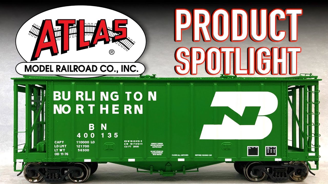O Scale 40' GATX Airslide Hopper Atlas Product Spotlight