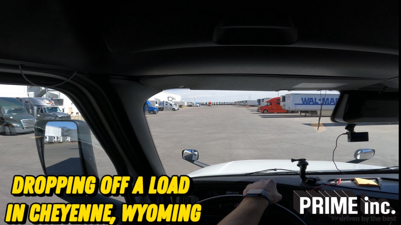 Dropping Off A Load In Cheyenne, Wyoming | Prime Inc.