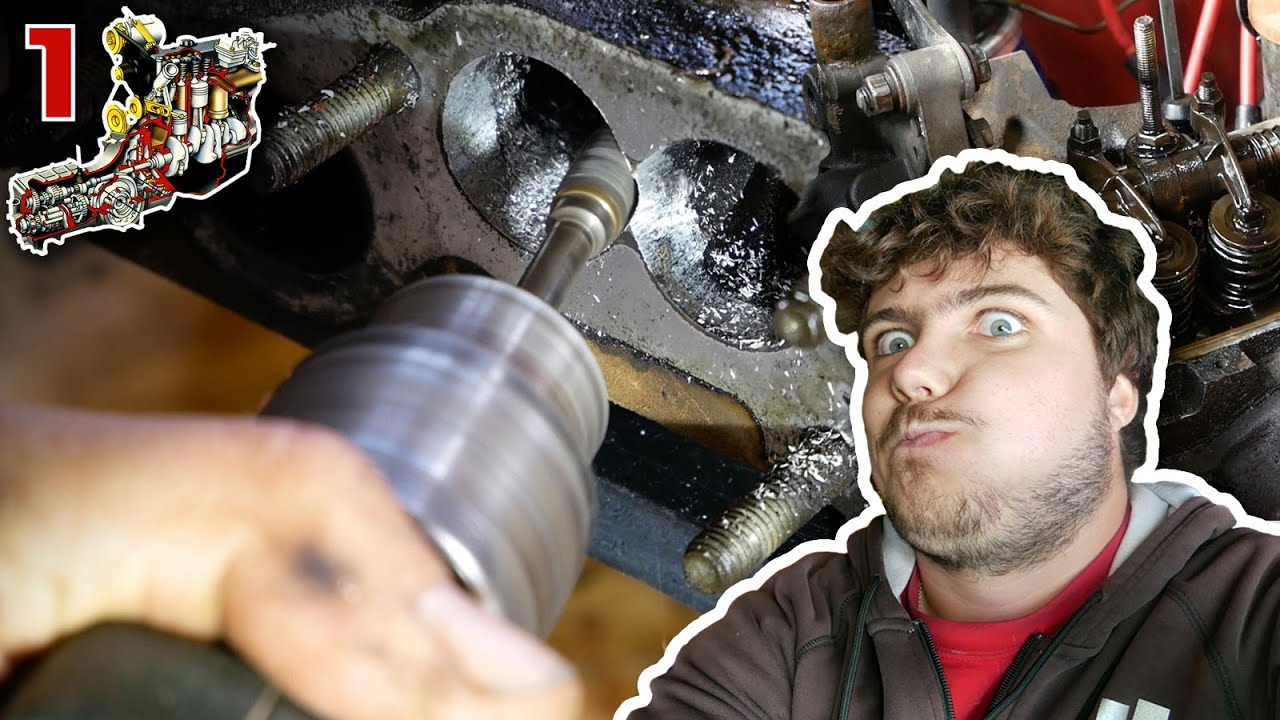 On attaque la CULASSE ! 😈 (oui... à la perceuse...)  | PRÉPA CLÉON 1108 CM³ EP01