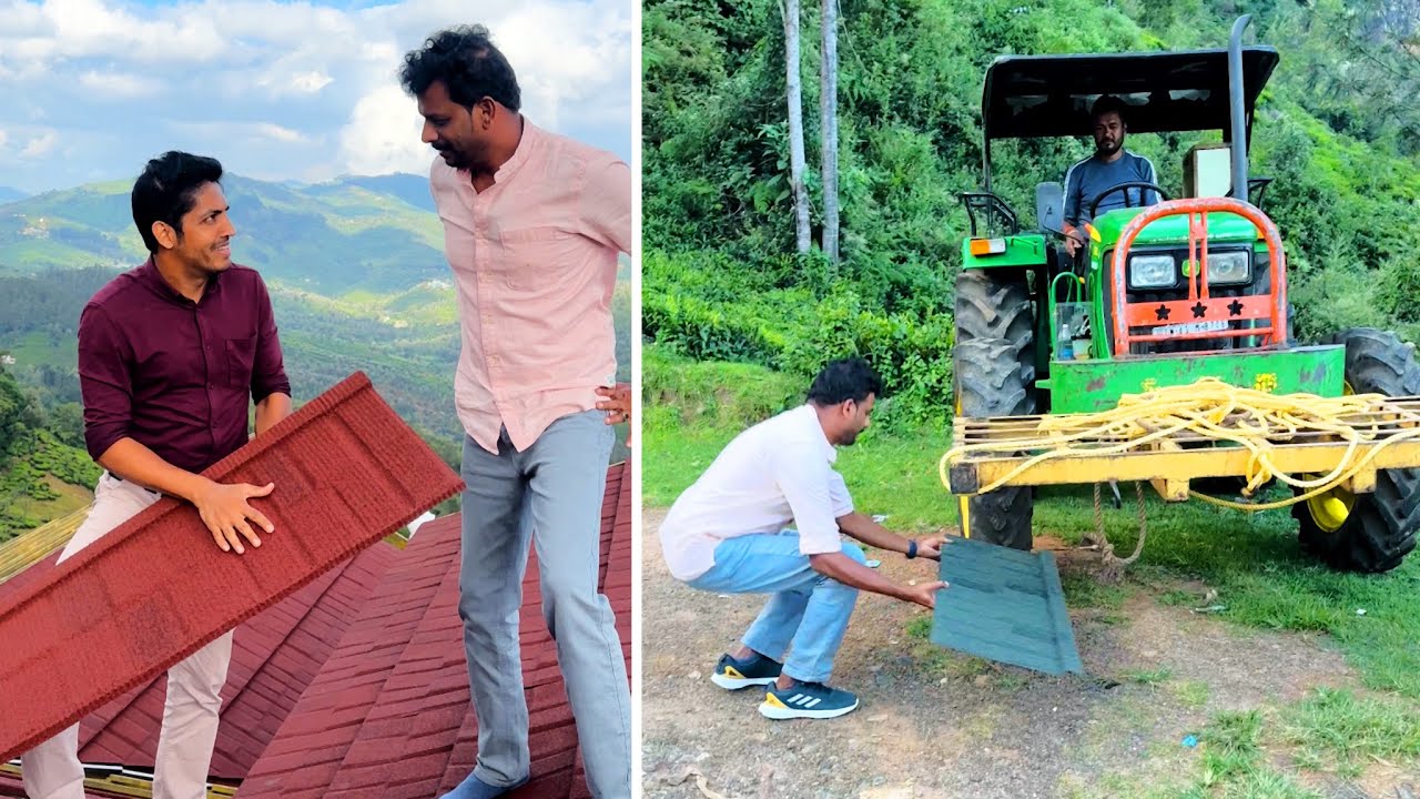 വീട് വാർക്കാതെ റൂഫിംഗ് ചെയ്യാം ചിലവ് കുറക്കാം ഭംഗി കൂട്ടാം | Stone Coated Roofing Sheet