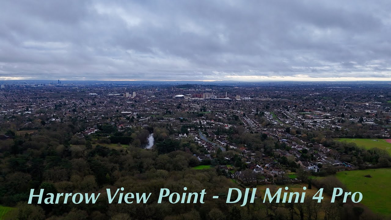 Harrow View Point/London - DJI Mini 4 Pro #4k #dji #london #londonattractions #viralvideo #drone