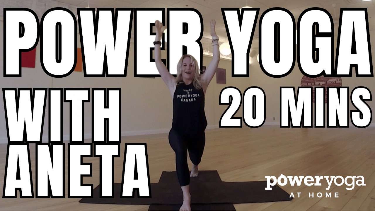 20-Minute Power Yoga with Aneta | Full-Body Flow (Strength & Sweat)