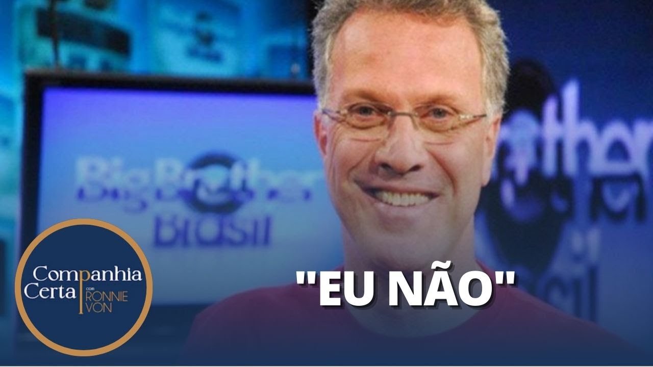 Pedro Bial revela se entraria no BBB: 