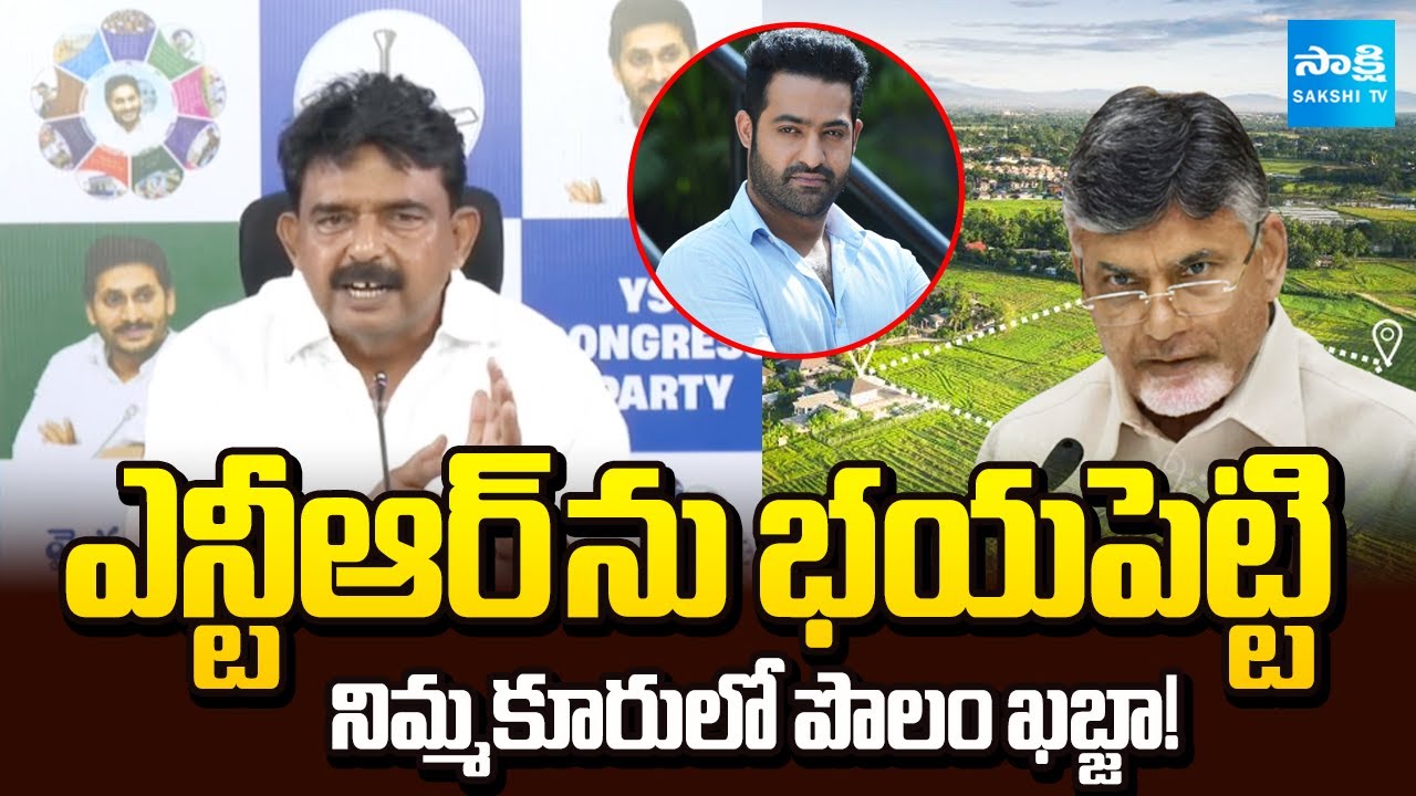 బంధువులతో తగాదాలు వద్దా? | Perni Nani Reveals SHOCKING Facts About Jr NTR Land in Nimmakuru