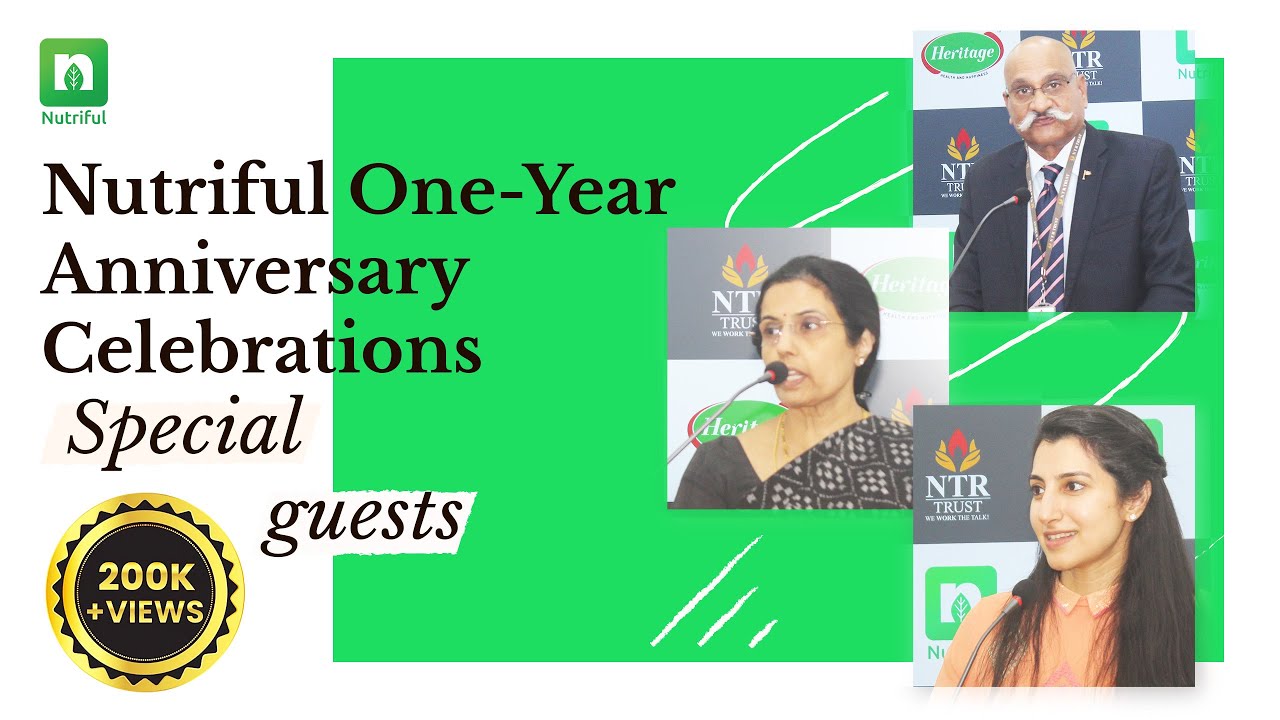 Nutriful One-Year Anniversary Celebrations | #Nara Bhuvaneshwari #Nara Brahmani