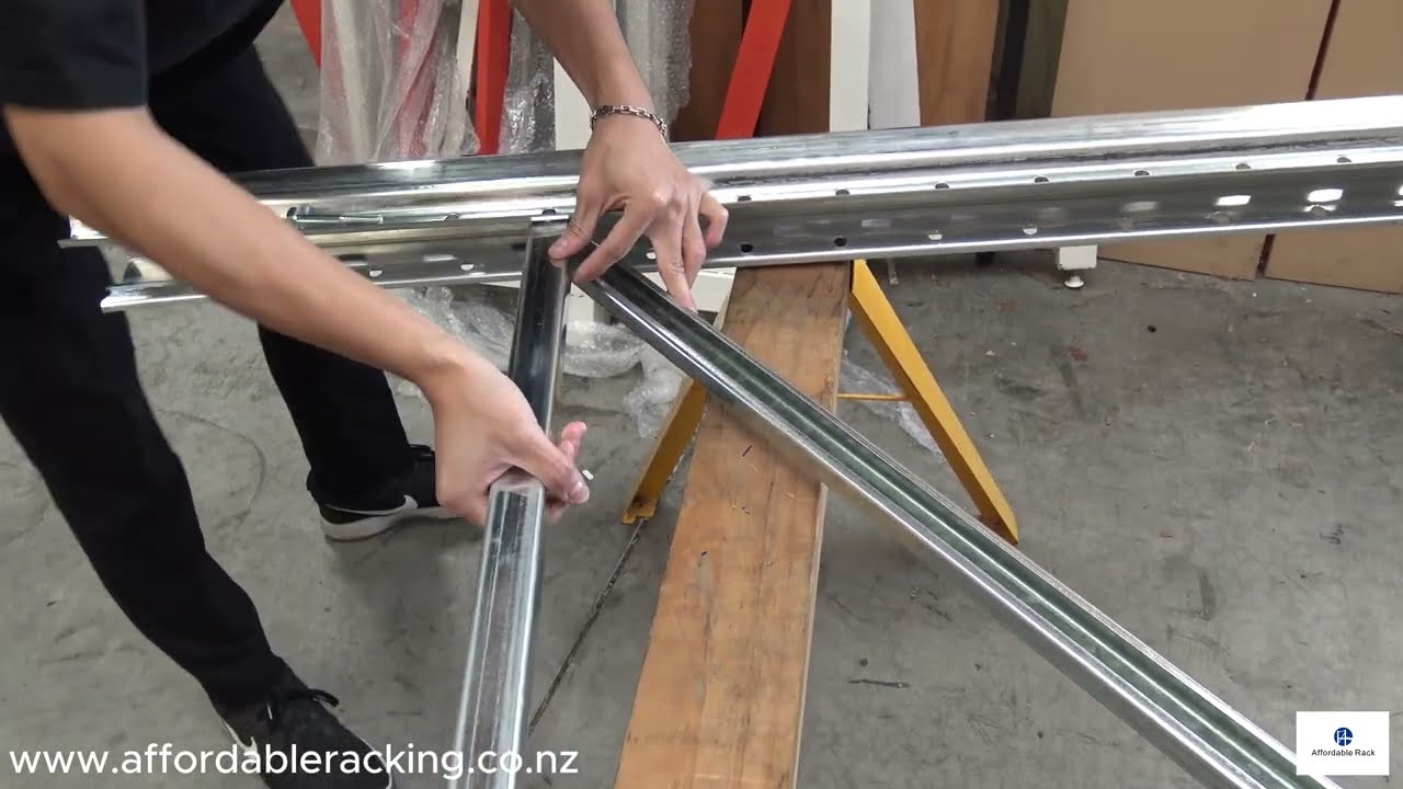 Pallet Racking Upright Assembly