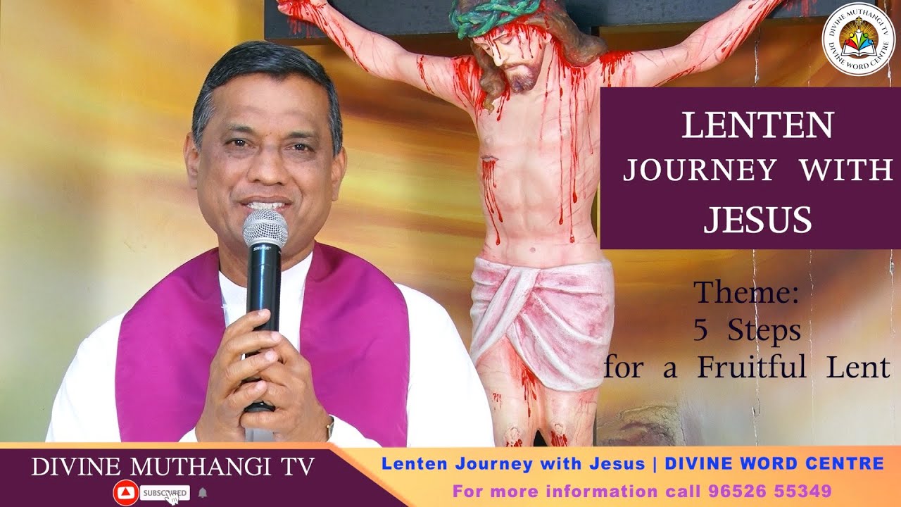 Rev  Fr  Cyril Doss SVD         | 5 Steps for a Fruitful Lent | Divine Word Centre,Muthangi 17 03 20