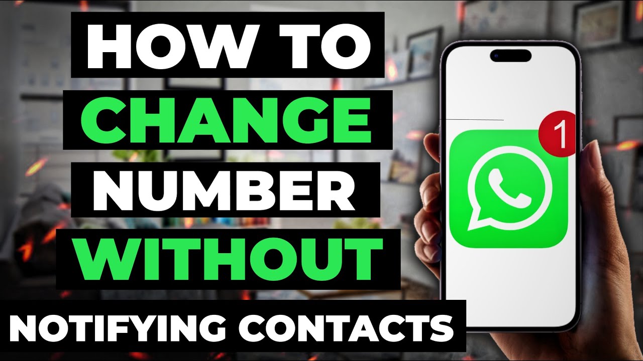 Как изменить номер в WhatsApp, не уведомляя контакты