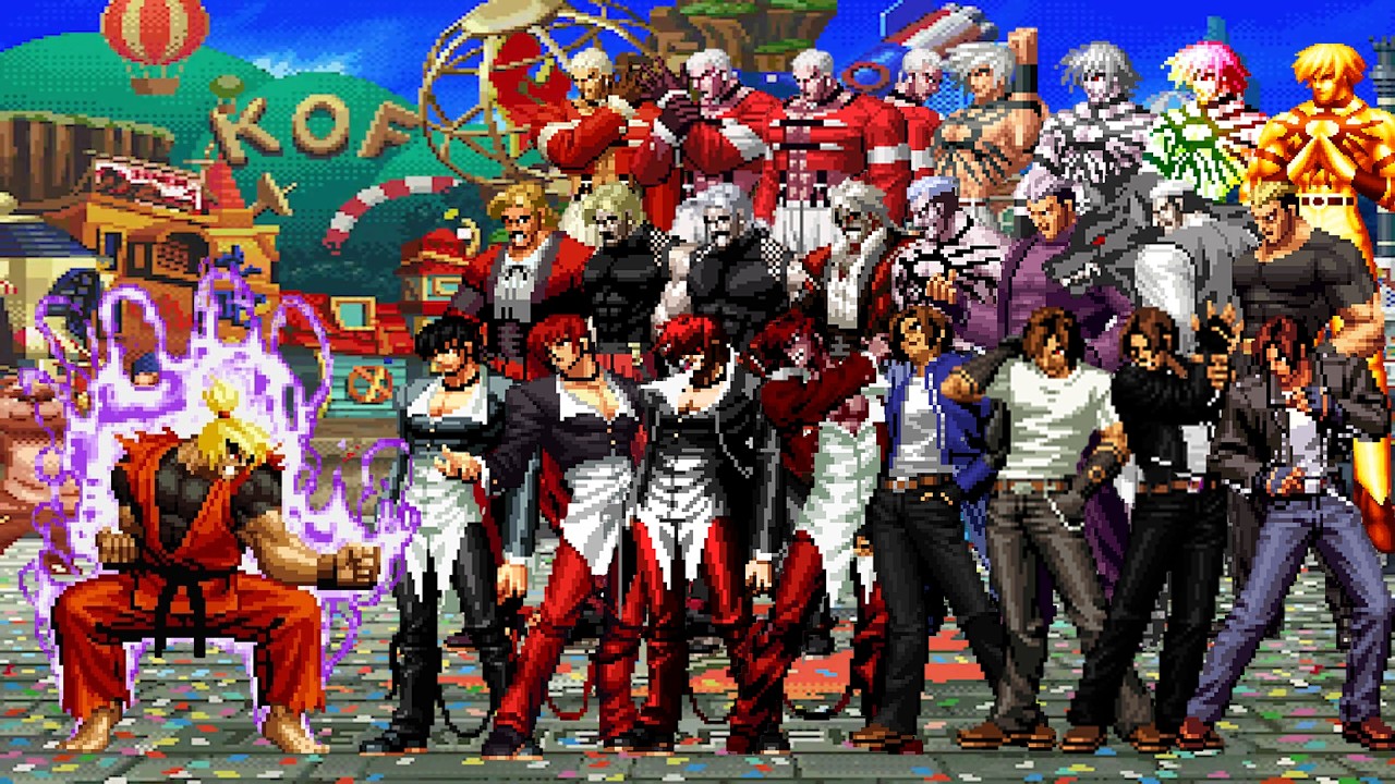 Dragon Ken Vs Super The King Of Fighters Team Mugen