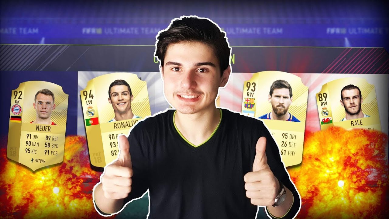 РОНАЛДО НАКАЗВА!!!! - FIFA 18 FUT DRAFT