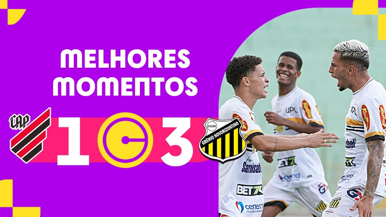 ATHLETICO 1 X 3 NOVORIZONTINO | MELHORES MOMENTOS | QUARTAS DE FINAL | COPINHA 2024