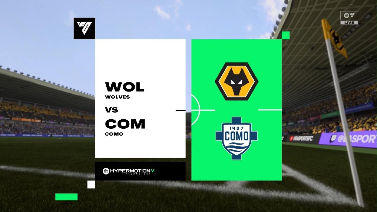 EA SPORTS FC 26: Wolverhampton Wanderers VS Como (First To Score)