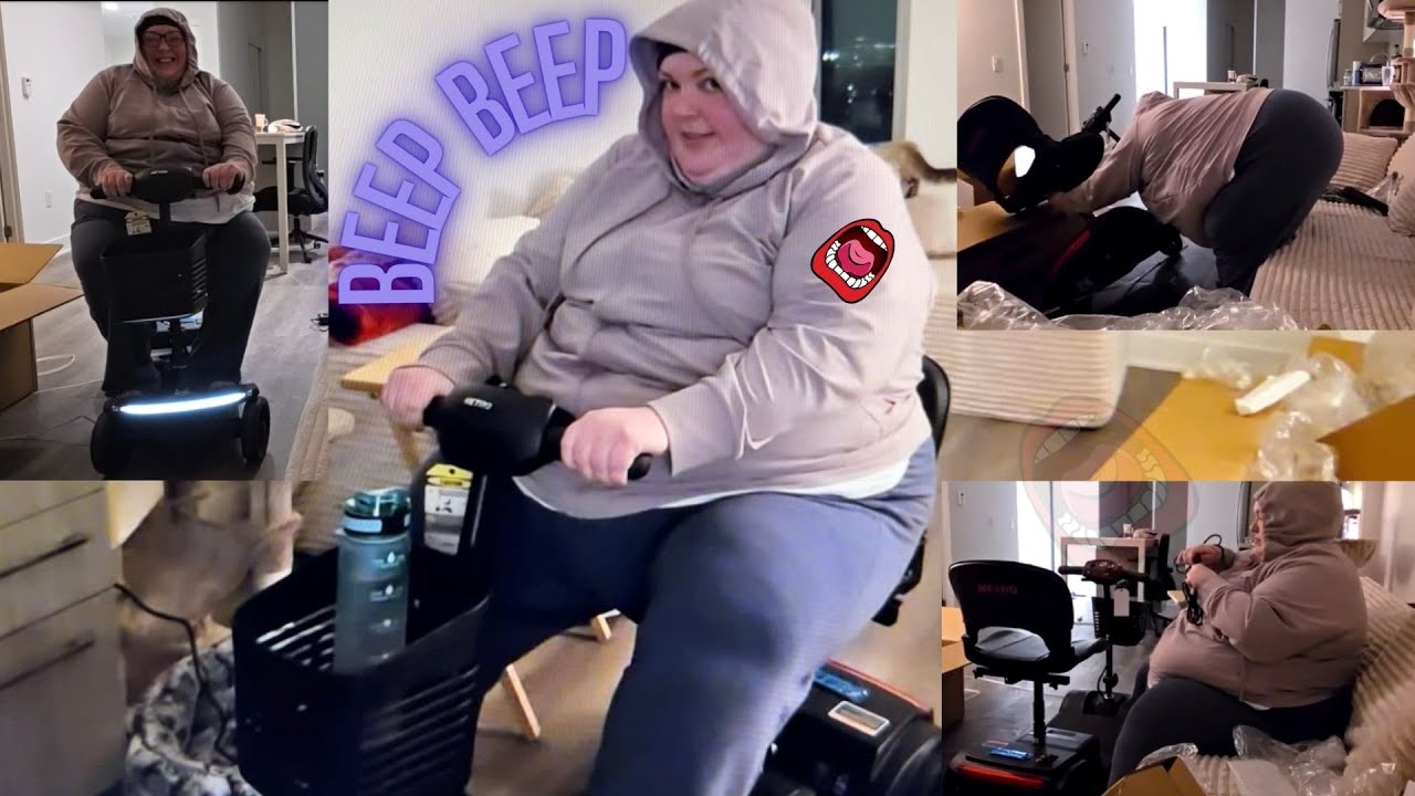 Foodie Beauty Got Her Scooter And She Already Wants To Return It