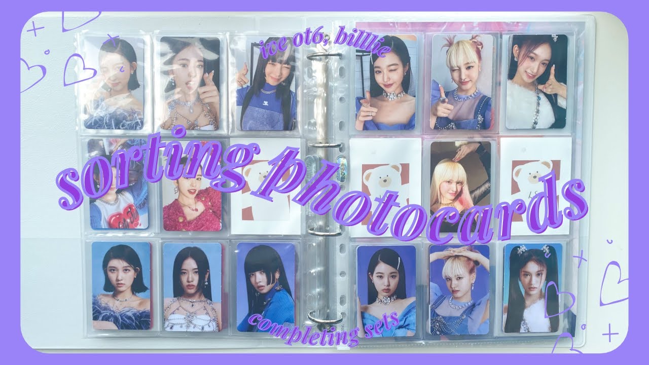 ✰ SORT PHOTOCARDS WITH ME #22 ✰ completing THREE collections & progress on new comebacks !!
