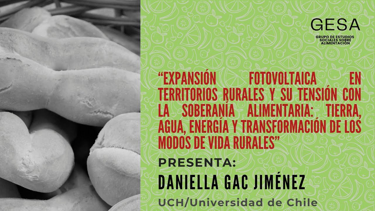 Expansión fotovoltaica en territorios rurales y su tensión con la soberanía alimentaria