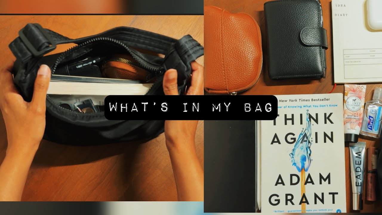 I Can’t Believe All Of This Fits In My Everyday Bag- What’s in my bag? -Compact Yet Functional