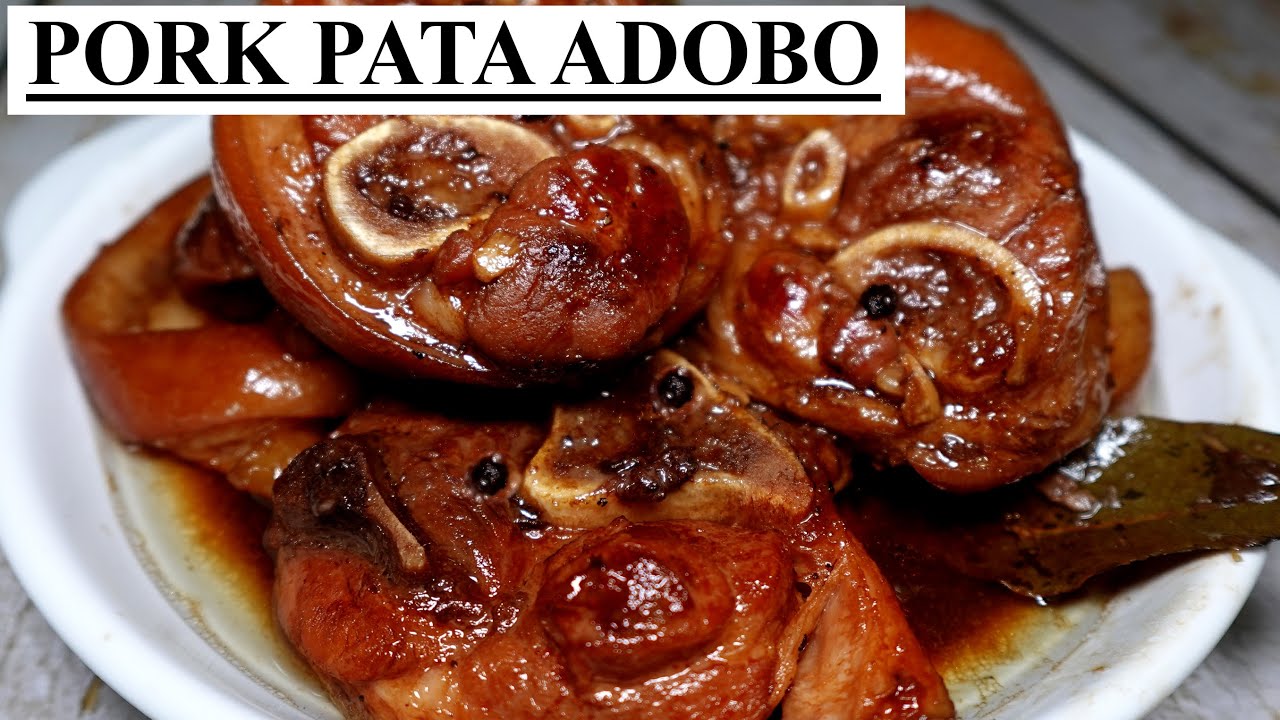 HOW TO COOK PORK PATA ADOBO | Try This Amazing Adobo na Pata Recipe