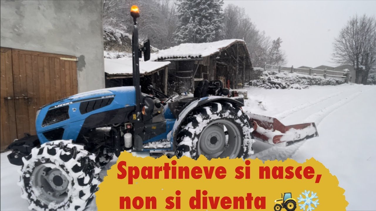 Spartineve con Landini 2-55 🚜❄️⛰