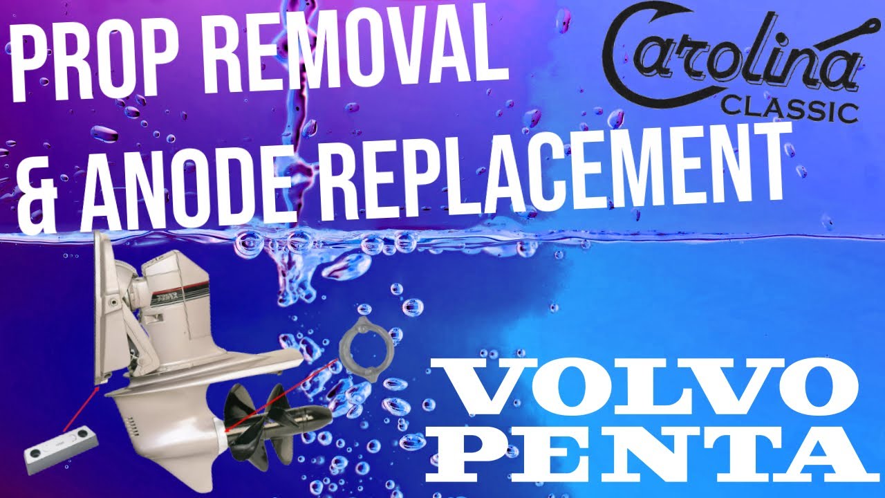Volvo Penta DP 290 Prop Removal & Anode Replacement