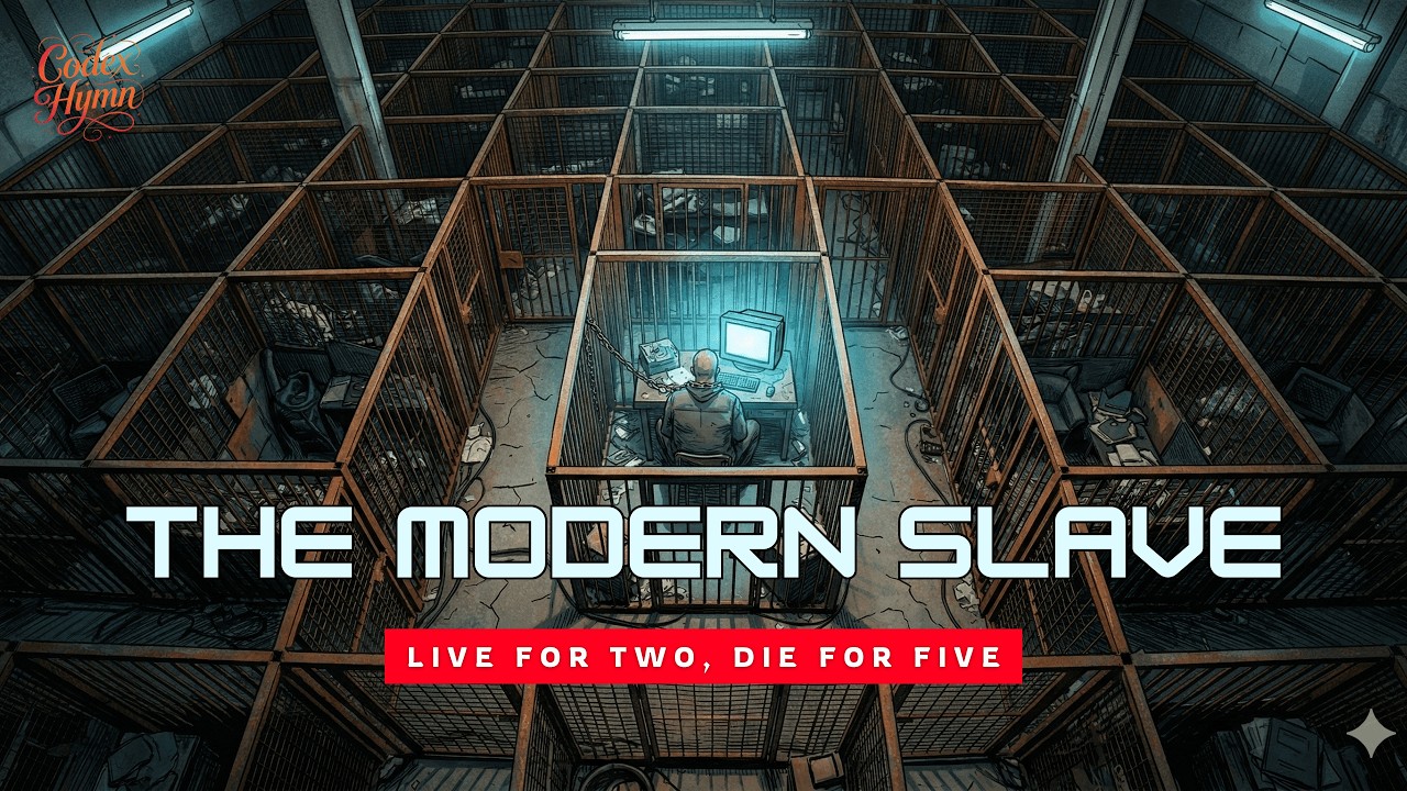 The Ultimate Anthem for Corporate Burnout ⛓️ | THE MODERN SLAVE (Industrial Metal)