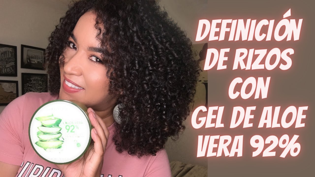 Definición De Rizos Con Gel Aloe Vera 92% ¨Nature Republic¨